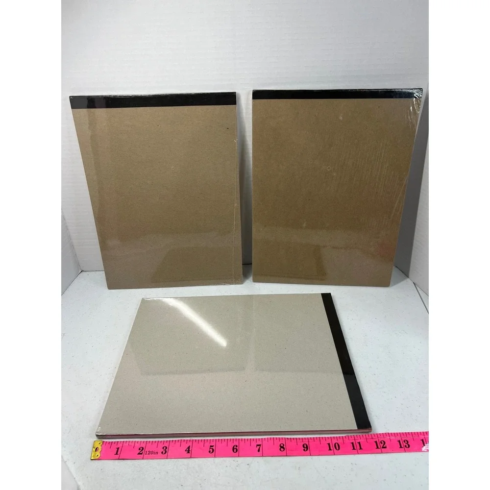 Aquabee Calligraphy Practice Pad 1005 White Bond 9x12 50 Sheets Set of 3 New